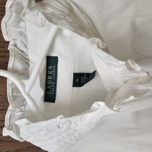 Lauren Ralph Lauren White Blouse